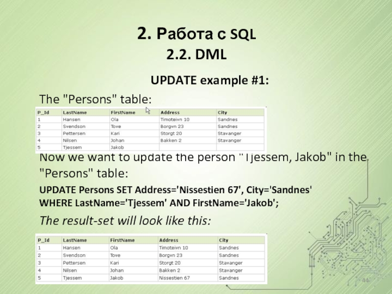 Запросы sql из 2 таблиц