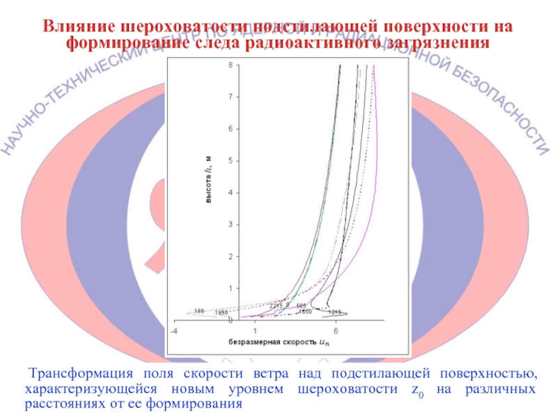 Влияние шероховатости подстилающей поверхности на формирование следа радиоактивного загрязнения