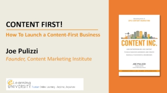 How to Build a Content-First Business