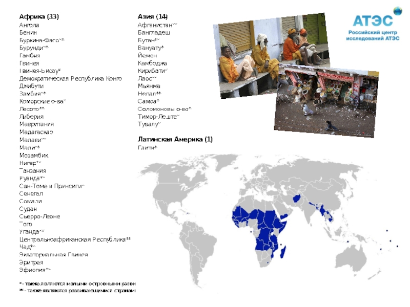 Карта атэс какие страны