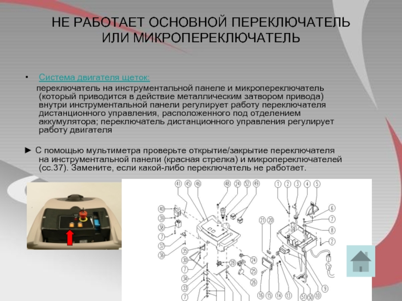 Включается основная. Основное в переключениях. Поддерживающая система двигателя. Общие принципы регулировки панелей. Не работает переключатель.