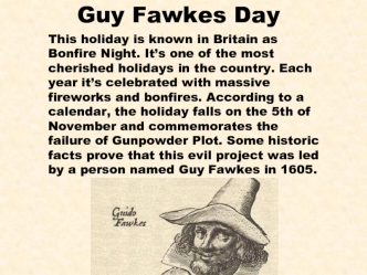 Guy Fawkes Day