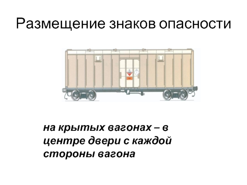 Типы крытых вагонов