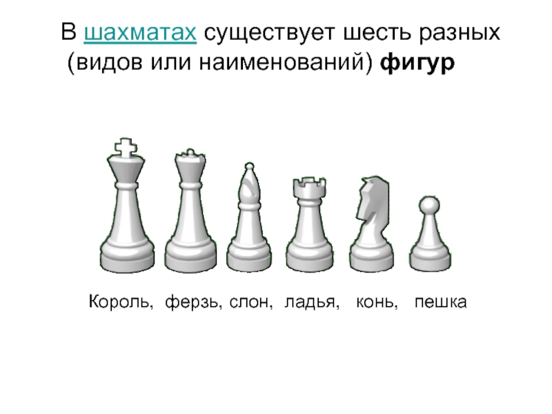 Разнообразие фигур в шахматах поражает своим разнообразием и изысканностью.