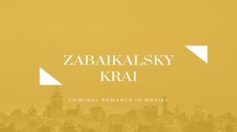 Zabaikalsky krai