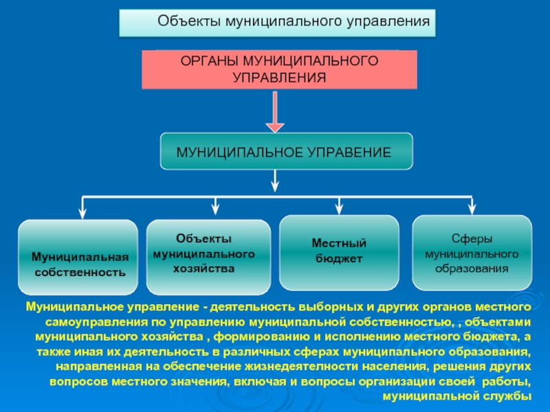 Реферат: Муниципальное управление в Российской Федерации