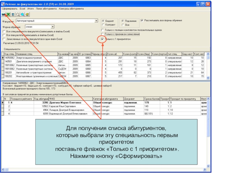 Ткуик рейтинговые списки. Код профессии 1.6.