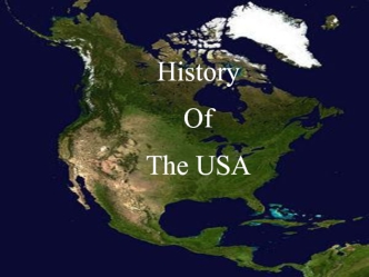 History оf the USA