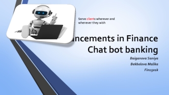 IT advancements in Finance Chat bot banking