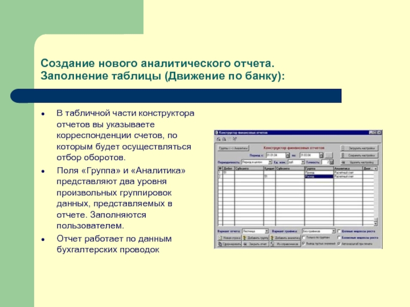 Аналитический отчет проекта