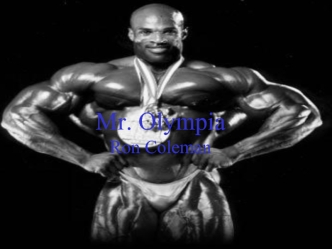 Mr. Olympia. Qualities of a Leader