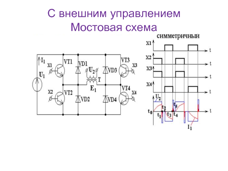 Электронные схемы для управления внешними устройствами называются