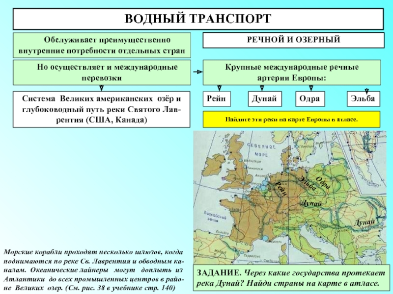 Транспортная система зарубежной европы выделяется в мире