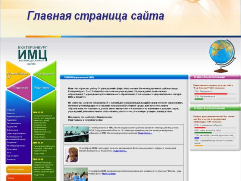 Сайт ркц свердловской области. Оренбургский информационно методический центр.