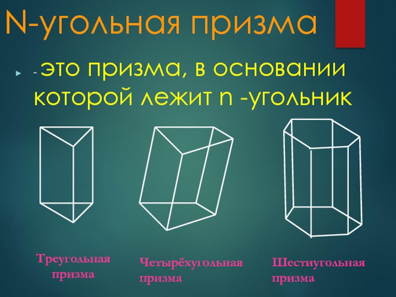 Призма 6 класс презентация