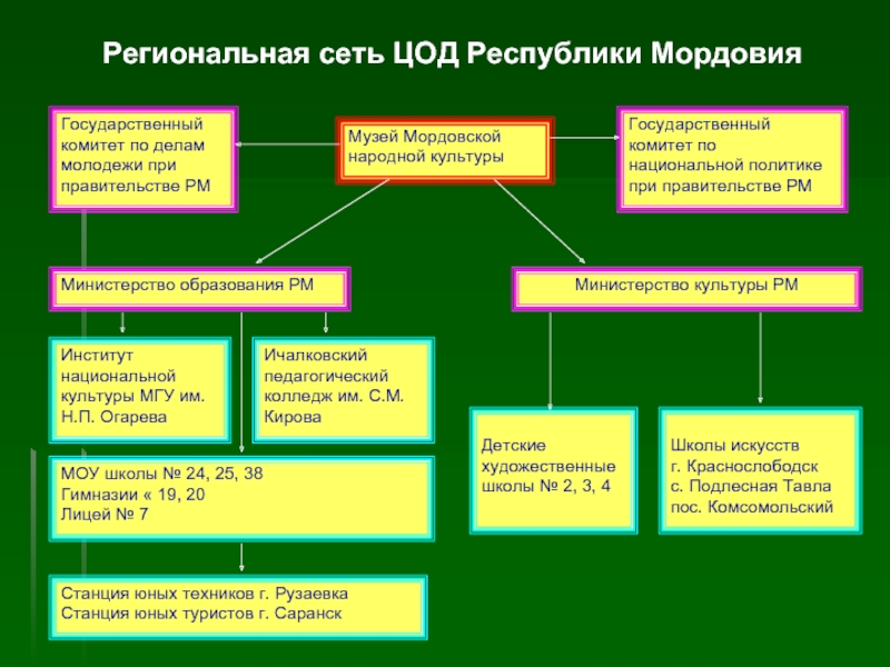 Орган государственной власти мордовии