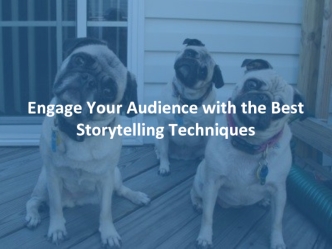 Engage Your Audience with the Best Storytelling Techniques