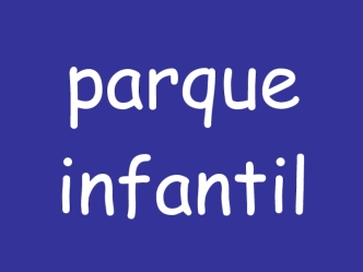 Parque infantil