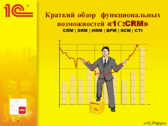 Краткий обзор  функциональных возможностей 1С:CRM CRM | SRM | HRM | BPM | SCM | CTI