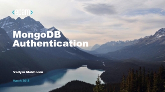 MongoDB Authentication