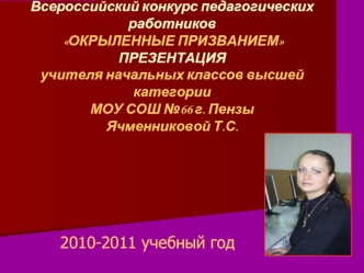 2010-2011 учебный год