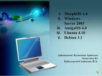 MorphOS 1.4
