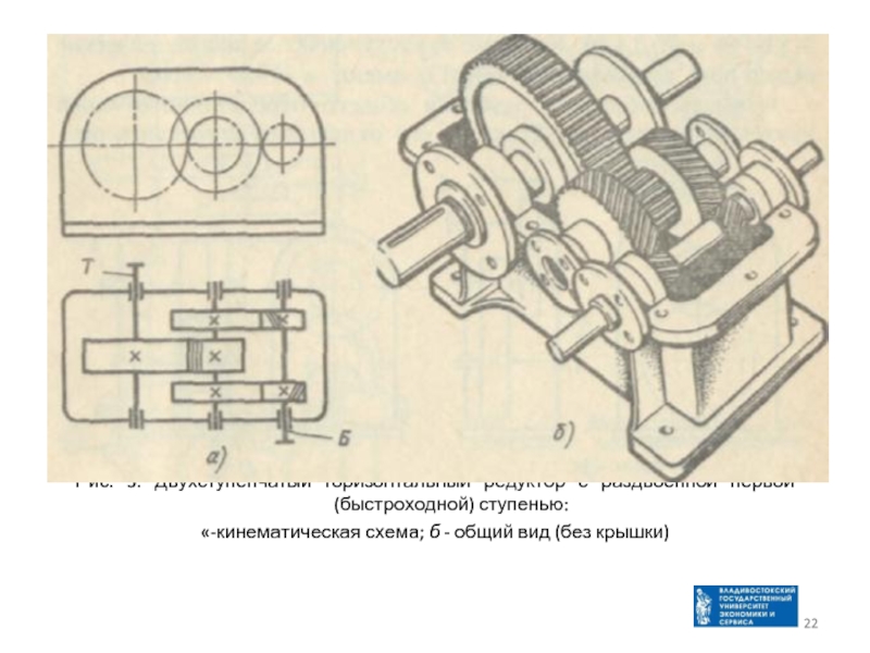 Редуктор 2 ступенчатый