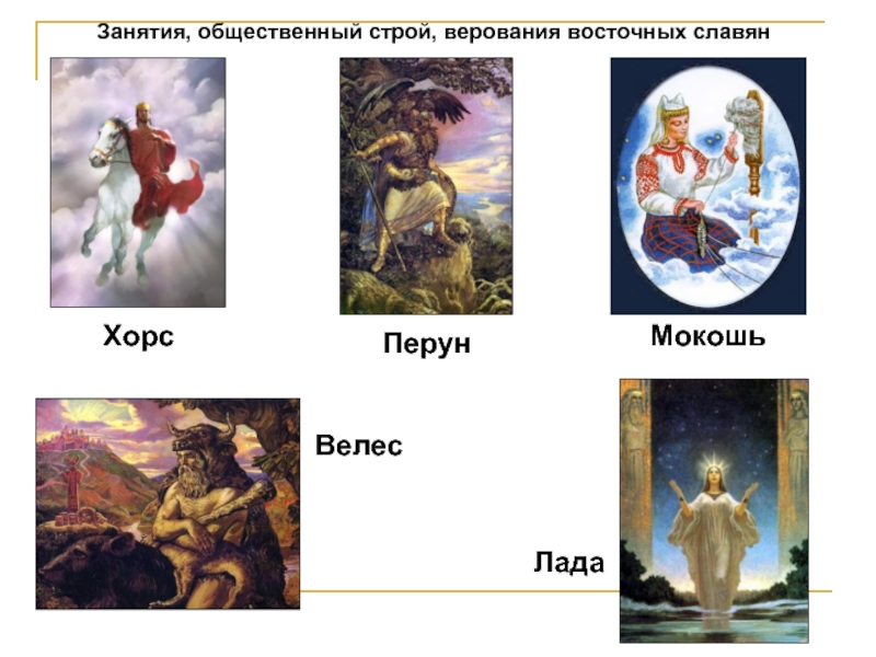 Реферат: Религиозно-Мифологические Представления Восточных Славян