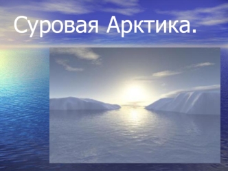 Суровая Арктика.