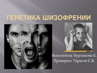 Генетика шизофрении