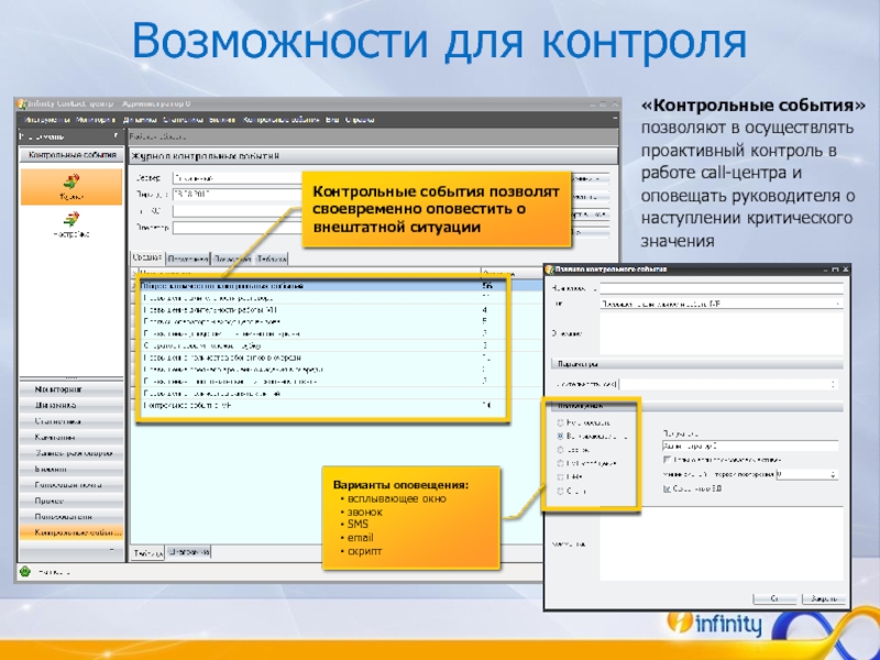 Контрольные события. Контрольная ситуация. Контрольное событие программы это. Составить краткую презентацию условий работы. В колл центре.