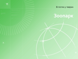 Зоопарк. В гостях у тварин