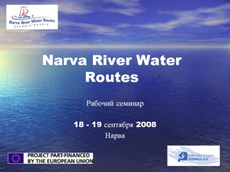 Narva River Water Routes