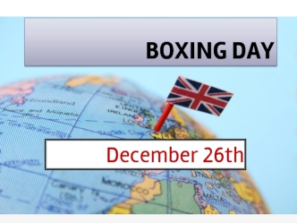 Boxing day december 26th