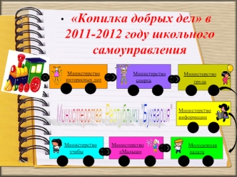 Копилка добрых дел в 2011-2012 году школьного самоуправления