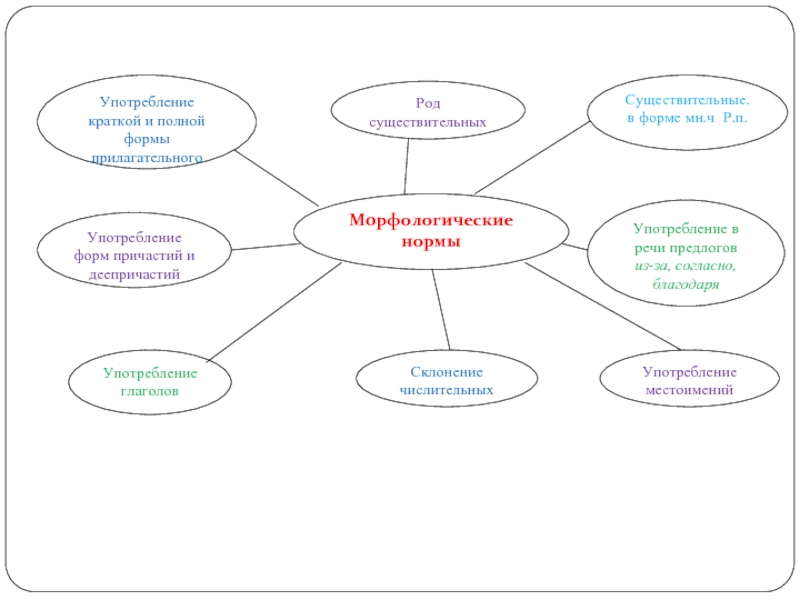 Морфологические нормы презентация