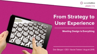 Meeting Design: From Strategy to User Experience