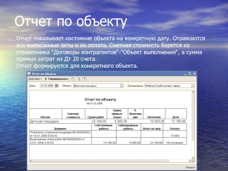 Объект отчет. Отчет об объекте. Отчеты объекта эксплуатации. Элементы объекта отчет. Опишите объект «отчёт»..