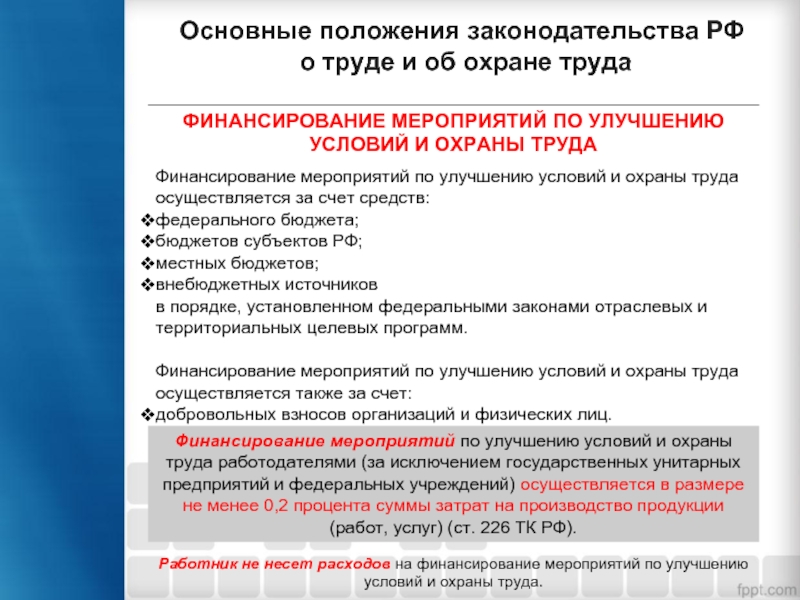 Положение по технике безопасности в организации образец