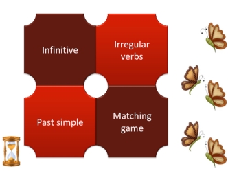 Infinitive. Irregular verbs. Past simple. Matching game