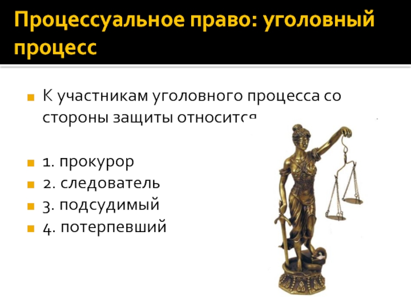 Уголовно процессуальное право презентация 11 класс