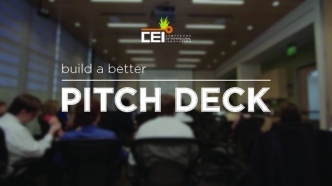 Build a Better Entrepreneur Pitch Deck