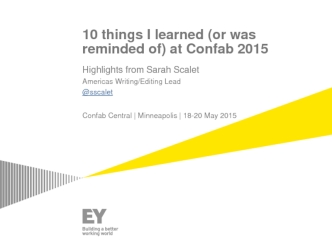 Best of Confab 2015