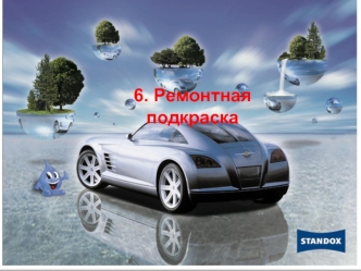 Ремонтная подкраска автомобиля