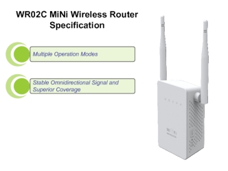 WR02C MiNi Wireless Router Specification