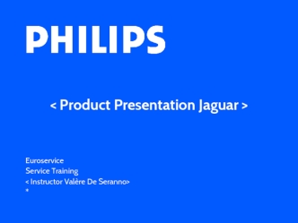Product Presentation Jaguar