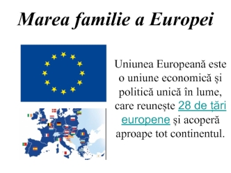 Marea familie a Europei