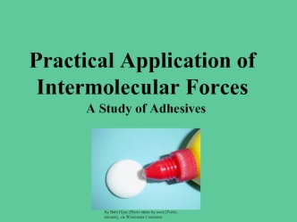 Green chemistry application to intermolecular forces