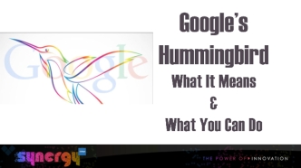 Google Hummingbird: What It Means and What You Can Do About It