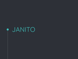 Janito. Этапы разработки